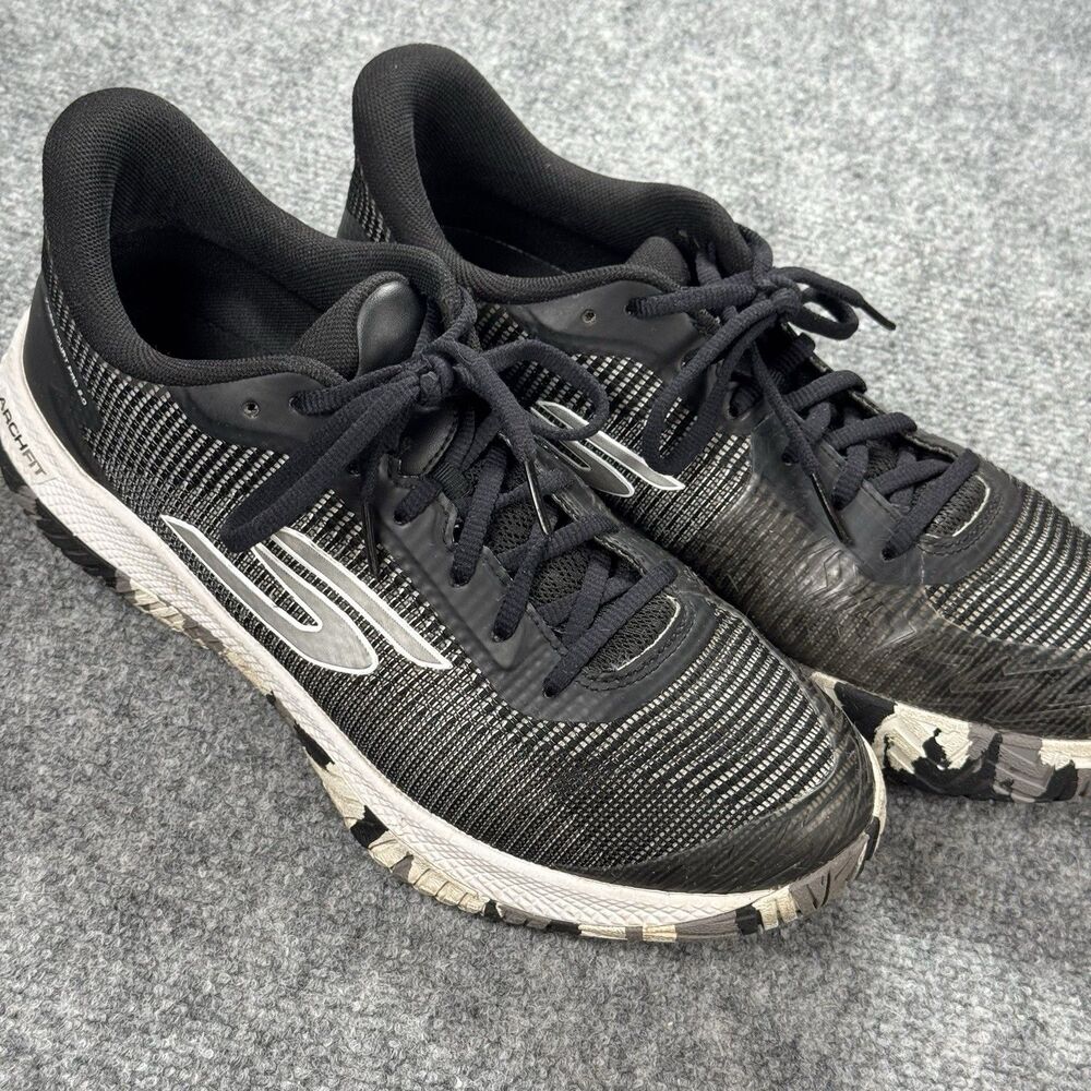 Skechers Viper Court Pro 2.0 Women size 10 shoes Black White pickleball sneakers